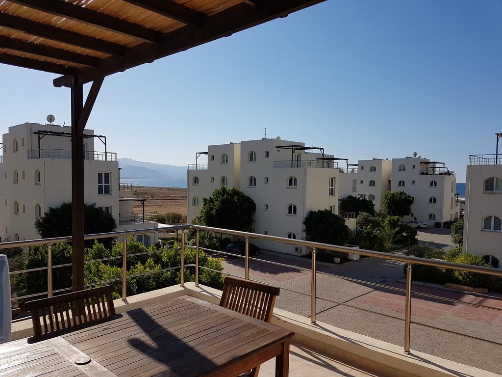 Aphrodite Beachfront Penthouse Apartment Ghaziveran Exterior foto